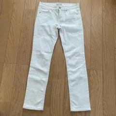 UNIQLOヒートテックホワイト スキニーフィットデニム　24インチ