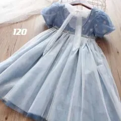 女の子ドレス　エルサ風ドレス　プリンセス　コスプレ　誕生日　演奏会　発表会　新品