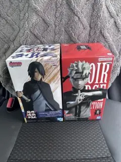 NARUTO BORUTO うずまきナルト うちはサスケ フィギュア 2個セット
