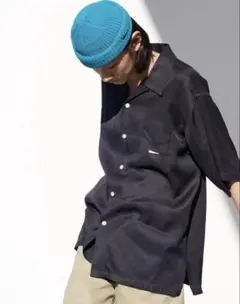 DESCENDANTロンハーマン別注PIRE RAYON SS SHIRT紺2 - メルカリ