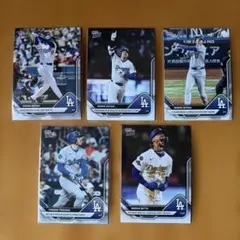 Topps now2025 ドジャースMVPトリオ 大谷翔平 ベッツ フリーマン