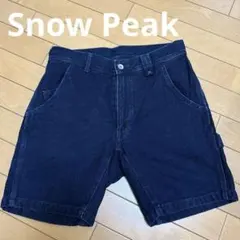 スノーピーク　インディゴ　ショートパンツのサムネイル