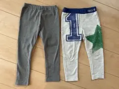 子供用レギンスパンツ UNIQLO 110cm/ZARA 98cm(2-3歳)