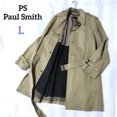 ピーエスポールスミス　トレンチコート　マルチストライプライナー付き　大きいサイズ