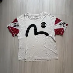 EVISU カモメ ロゴ Tシャツ 短丈 Y2K archive 古着アーカイブ - メルカリ