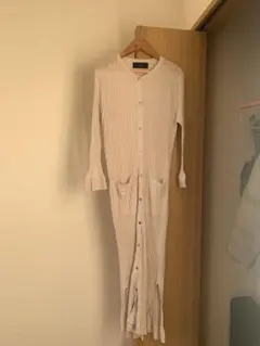 SHIPS ロングカーディガン、ワンピース