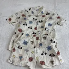 ミッキーマウス 半袖シャツとショートパンツセット 100cm