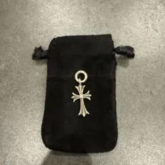 こ*ん様 正規店購入　クロムハーツ　タイニークロスチャーム　シルバー