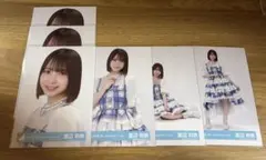 坂井新奈 日向坂46 6回目のひな誕祭 ライブ衣装 生写真 4種コンプ