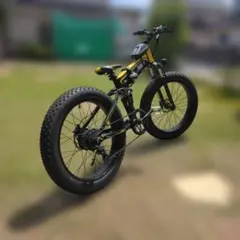 Jeep ベージュ ファットバイク チェーンロック付き - メルカリ