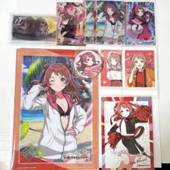 学マス 花海咲季 まとめ売り ウエハース ぱしゃこれ 缶バッジ ブロマイド