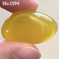 【No.1594】イエローアゲート タンブル　握り石　天然石　パワーストーン