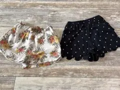 プティマイン110サイズ 2枚セット 短パン