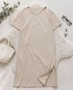 A174 STYLEMIXER スタイルミキサー Tシャツワンピース ロング