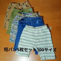 SKÄPE 、ユニクロ、他含む　　半ズボン 5点セット サイズ100
