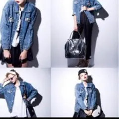 MURUA デコラフラップ Gジャン