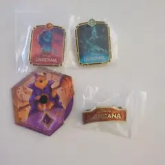 Disney Loracana　ロルカナ ピンバッジくまのプーさん　他 4点