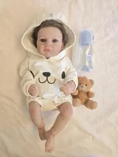 ☆新品☆リボーンドール フルシリコンぷるふにゃぽっちゃり女の子20cm