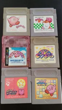 ゲームボーイ　カービィ　ソフト6本セット