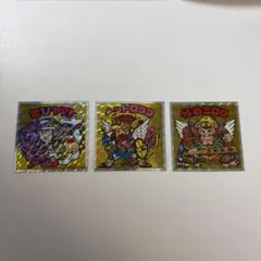 ビックリマンシール【聖Vヤマト☆ヘッドロココ☆怪奇ミロク】３枚セット