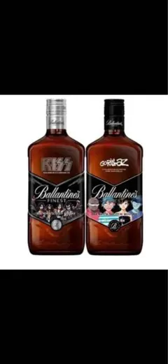 Ballantine's Finest KISSコラボ 700ml 2本セット - メルカリ