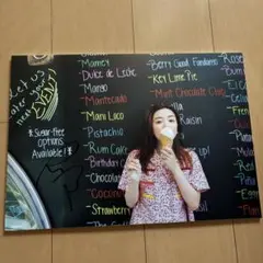 永野芽郁直筆サイン色紙【フレーム付き】ポストカード 永野芽郁直筆サイン色紙【フレーム付き】、ポストカード