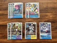 デジモンカードゲーム BT26 青R以下 9枚セット まとめ売り