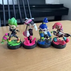 値下げ⭐︎スプラトゥーン amiibo フィギュア 4体セット
