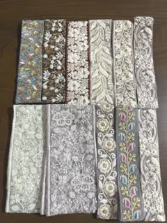 インド刺繍リボン　まとめ売り