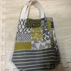 ハンドメイド　手提げバッグ