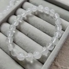 ③ホワイトガーデンクォーツブレスレット
