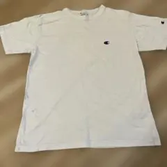 チャンピオン　シンプル　白Tシャツ　Lサイズ　ホワイト Tシャツ