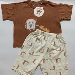 綿100% 新品 人気絵本　パンどろぼう　パジャマ　セットアップ　男女兼用　95