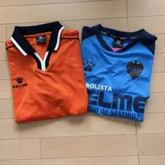 美品 KELME ケルメ プラクティスシャツ 2枚セット M
