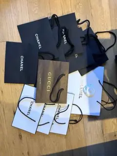 CHANEL GUCCI ショップ袋
