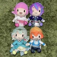 プロジェクトセカイ　プロセカ　ふわぷち　ミニぬいぐるみ　ワンダショ4種セット