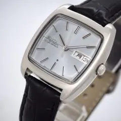 134 稼働　SEIKO 時計　自動巻き　LM メンズ　スクエア　1972年