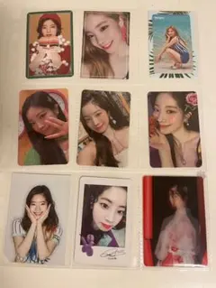 twice ダヒョン　トレカ9枚セット