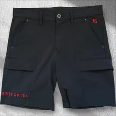 現行モデル パーリーゲイツ ハーフパンツ 短パン 紺 ネイビー 白 M〜L