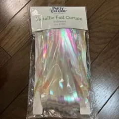 メタリックフォイルカーテン 1m x 2m
