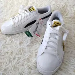 【新品タグ付き】プーマ BTS コラボ　スニーカー エナメル 24.5cm