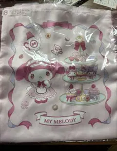MY MELODY フリル付きトートバッグ