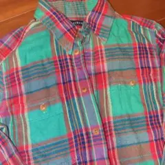 Ralph Lauren チェック柄長袖シャツ