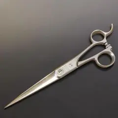 ✨剣刃✨7インチシザー✨ダマスカス鋼模様✨ 散髪鋏✨ヘアカット✨髪