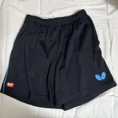 Butterfly 卓球用 ブラックショーツ M