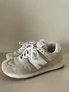 NewBalance WL574 pc2 ホワイトグレー