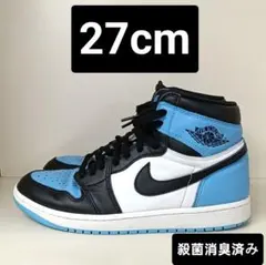 ナイキ エアジョーダン1 レトロ ハイ OG ユニバーシティブルー Nikeのサムネイル