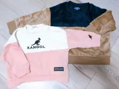 KANGOL　トレーナー、ファートップス　90サイズ