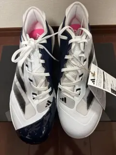 adidas 野球 スパイク ポイント ネイビー 草野球 29.0cm