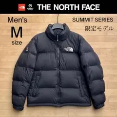限定 ザ ノースフェイス ダウンジャケット ヌプシ M サミットシリーズダウン